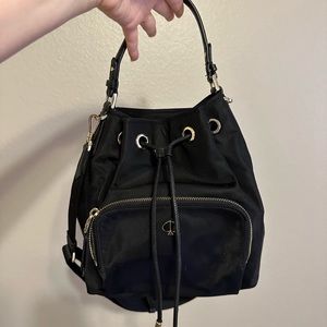 Kate Spade Black Bucket Bag